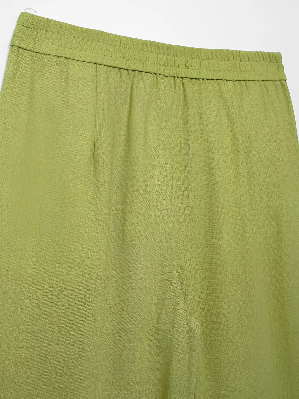 Conjunto com Camisa Manga Longa de Botões e Calça Pantalona - Daniela