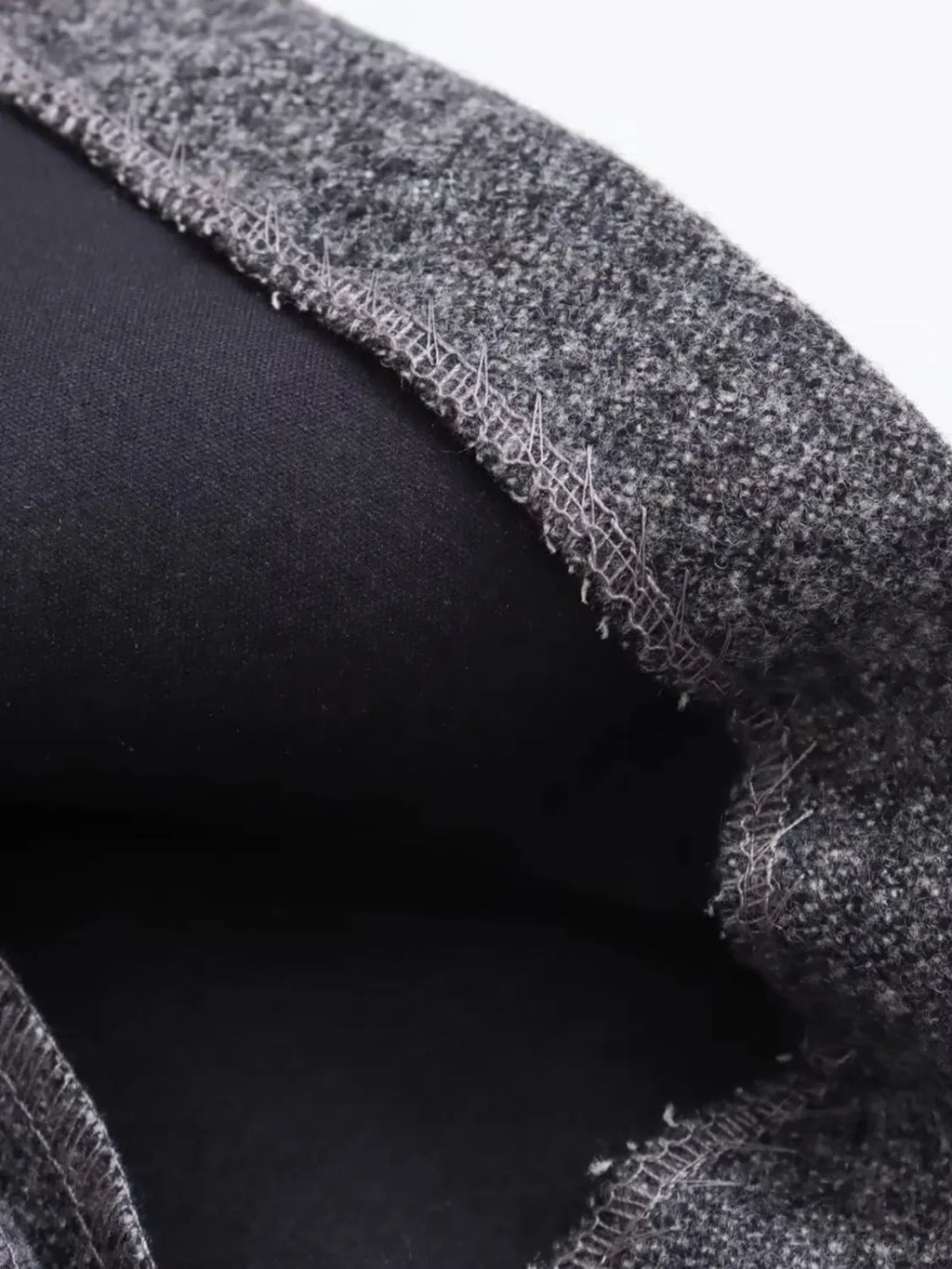 Conjunto de Blazer com Colarinho e Saia Midi em Lã Batida - Anastacia