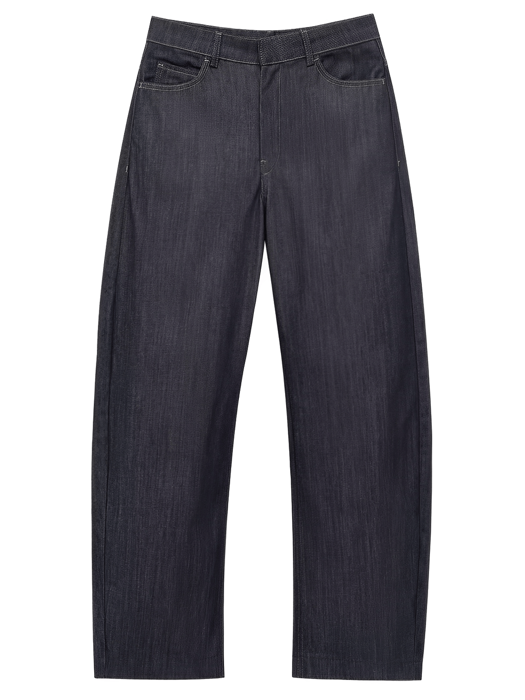 Conjunto Jeans 3 Peças Blazer Corset Peplum e Calça Pantalona - Kendall
