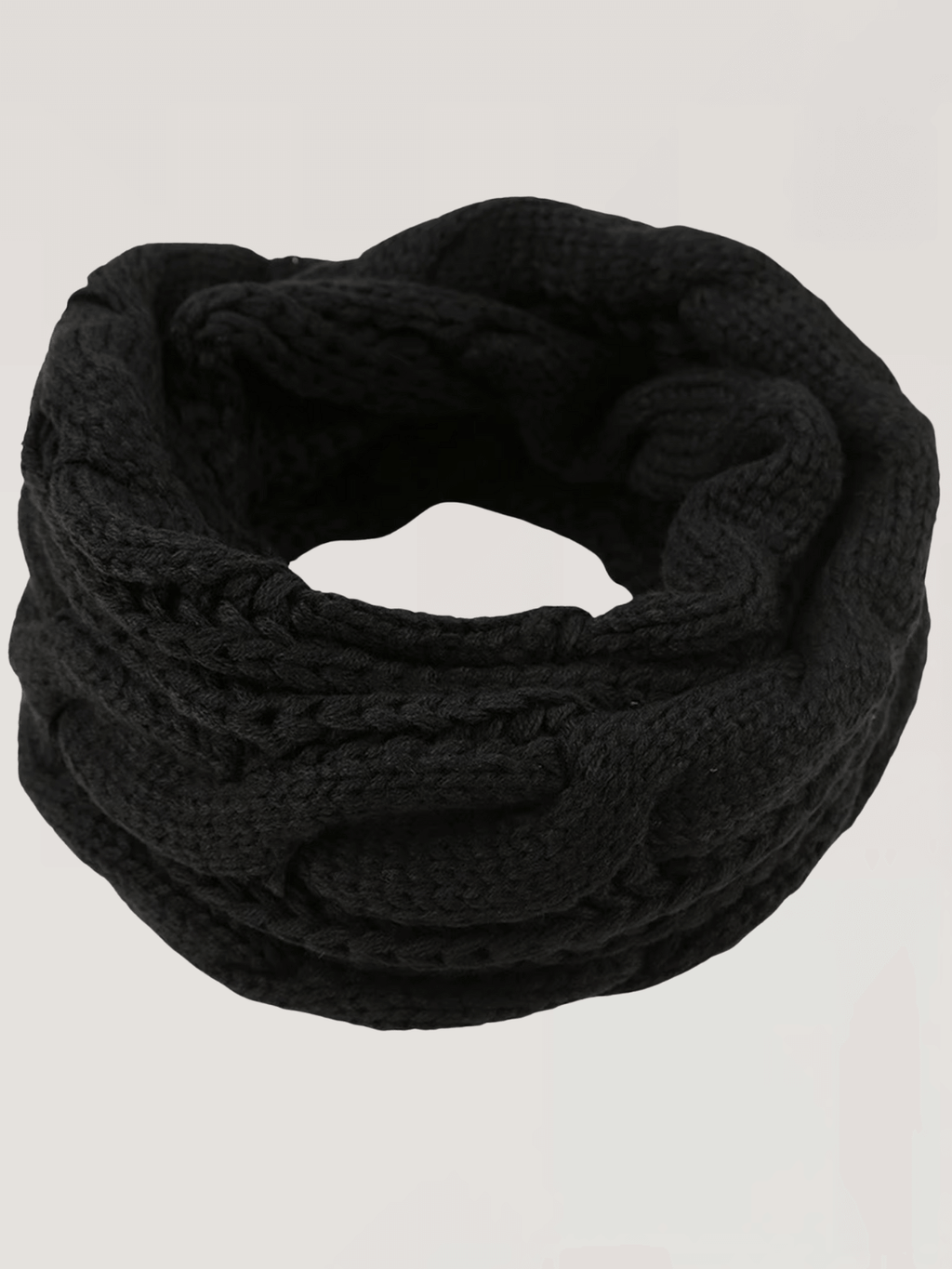 Cachecol Feminino Circular Infinito em Tricô - Giovana