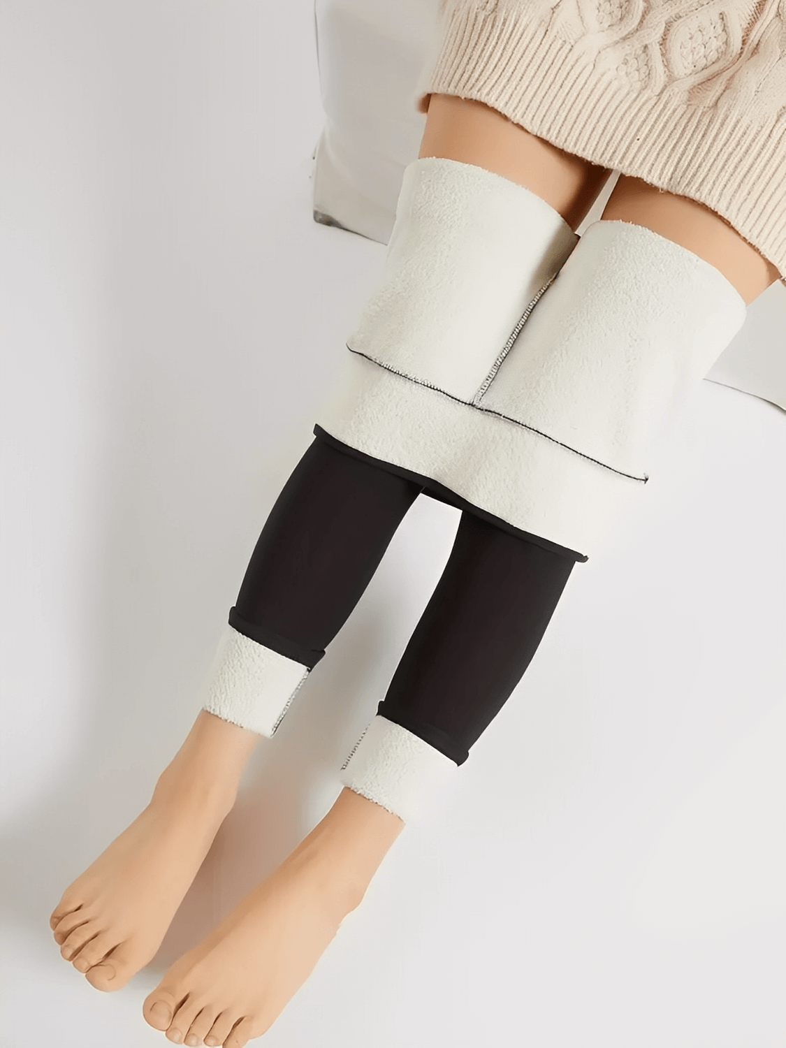 Calça Legging Térmica Efeito Levanta Bumbum com Forro Peluciado – Mayana [FRETE FULL]