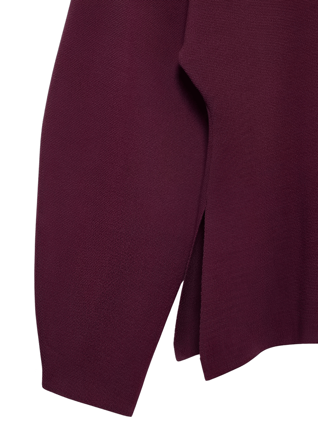 Conjunto de Tricô Suéter Gola V e Saia com Cós Elástico - Viviene