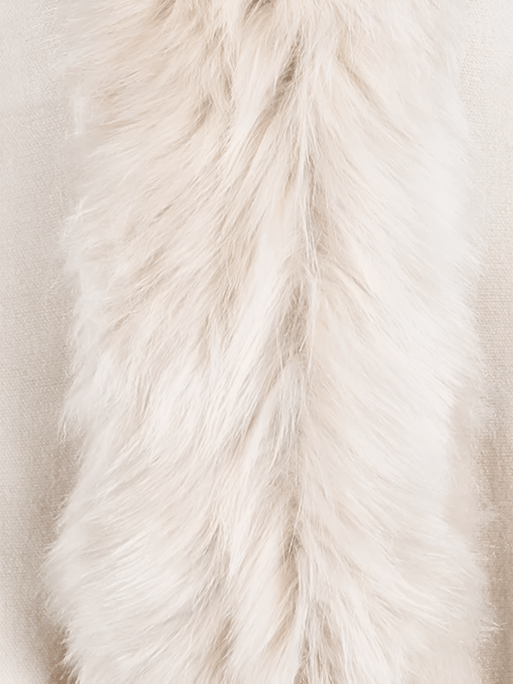 Cardigan de Tricô com Gola Peluciada e Franjas  – Viviane