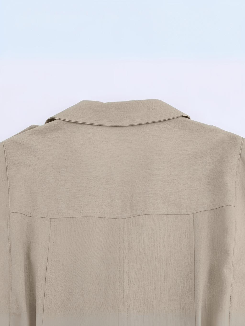 Vestido Midi Chemise Sem Mangas com Botões Dourados e Fivelas – Melina
