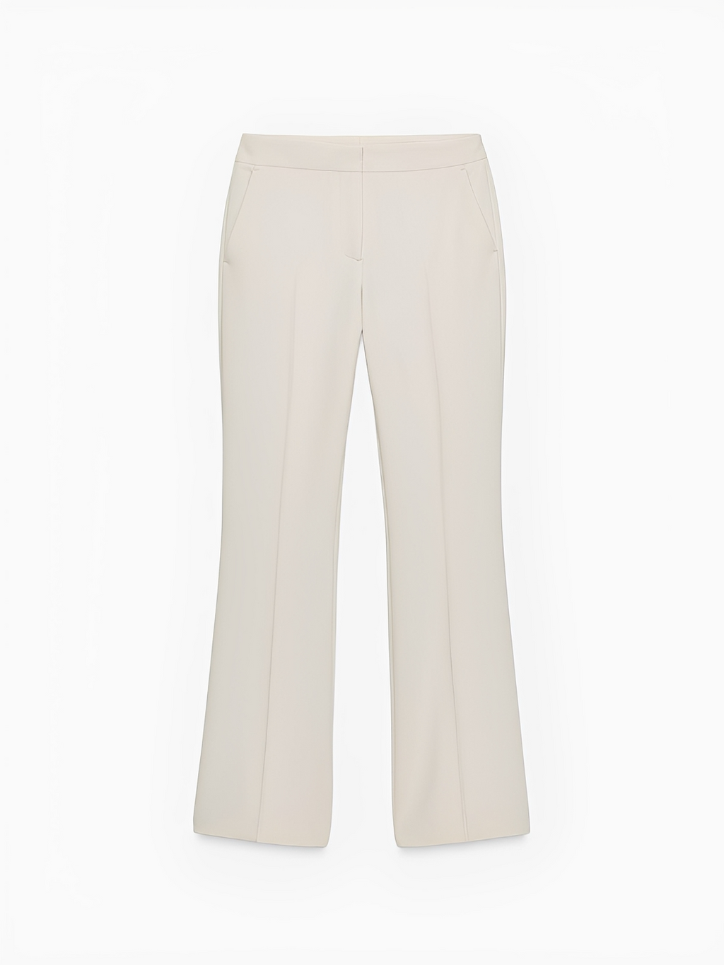 Conjunto em Alfaiataria com Casaco Acinturado e Calça Flare - Ariadne