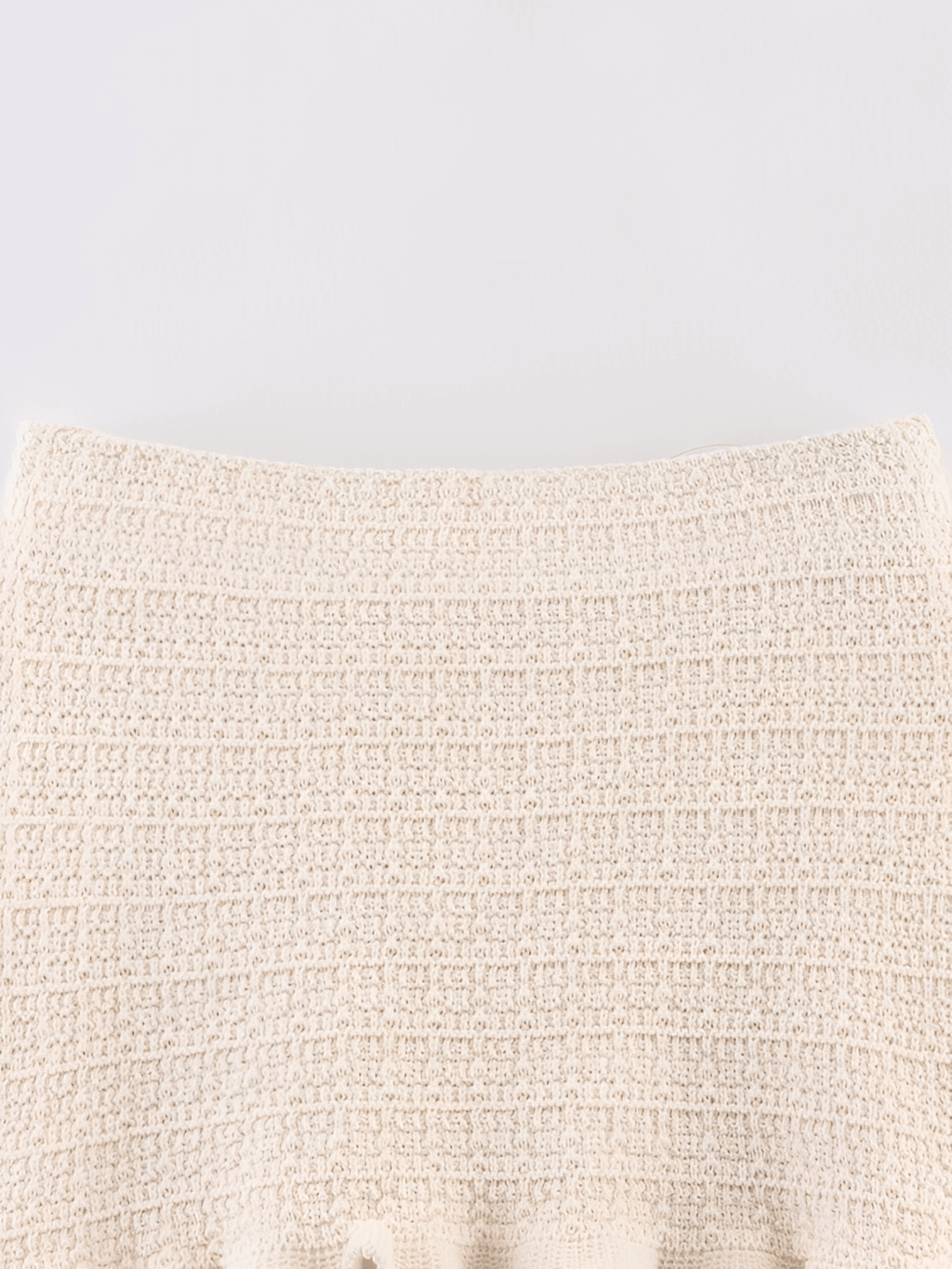 Conjunto Tweed de Blusa com Bolsos e Saia Longa com Duas Camadas - Suiany