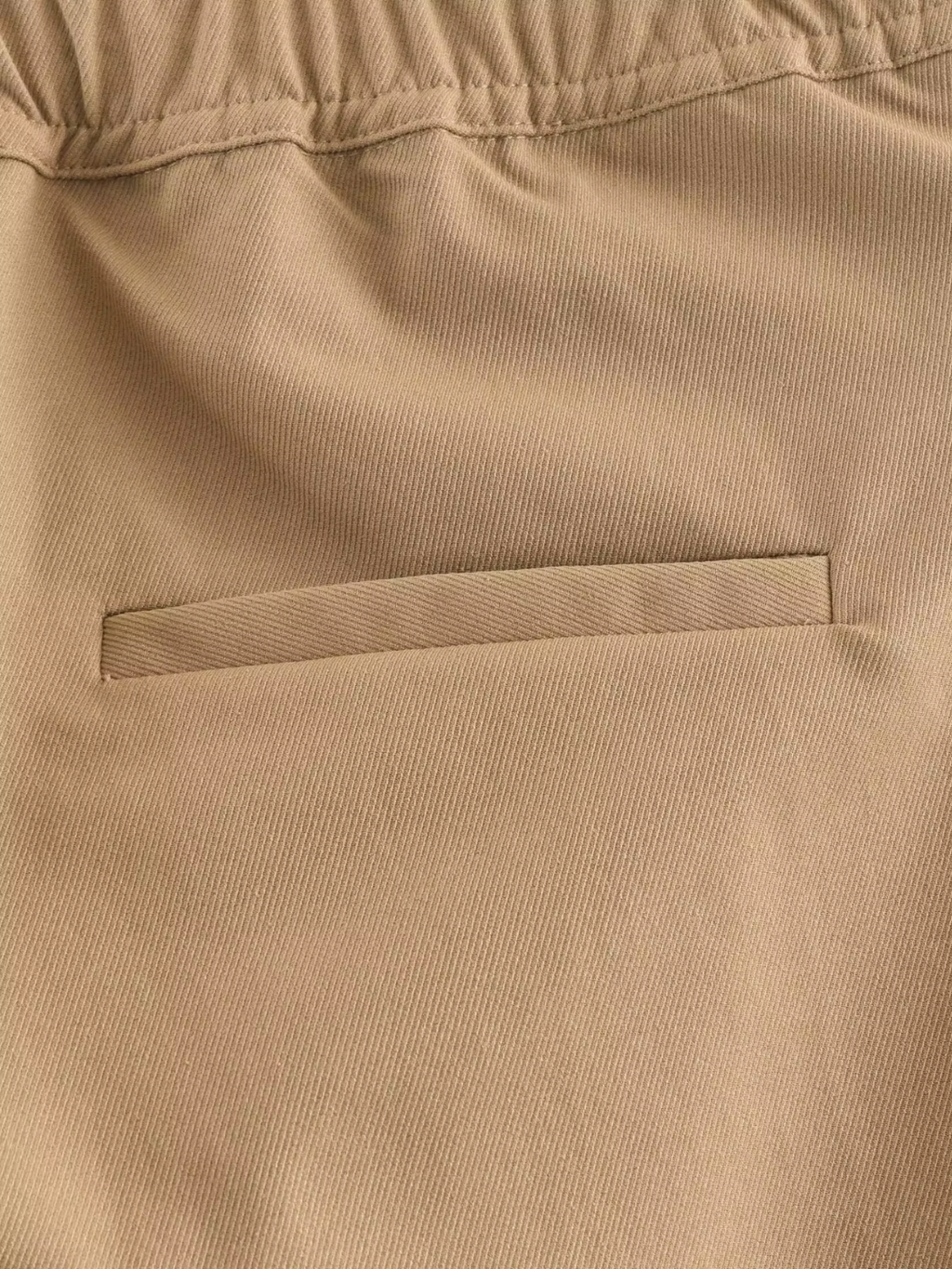 Conjunto em Sarja Jaqueta Oversized Ajustável e Calça Wide Leg - Monique